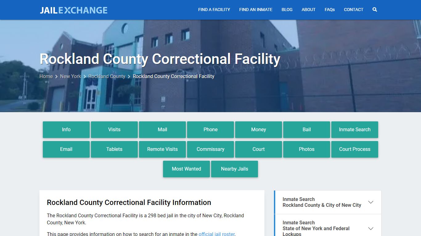 Rockland County Correctional Facility - Jail Exchange